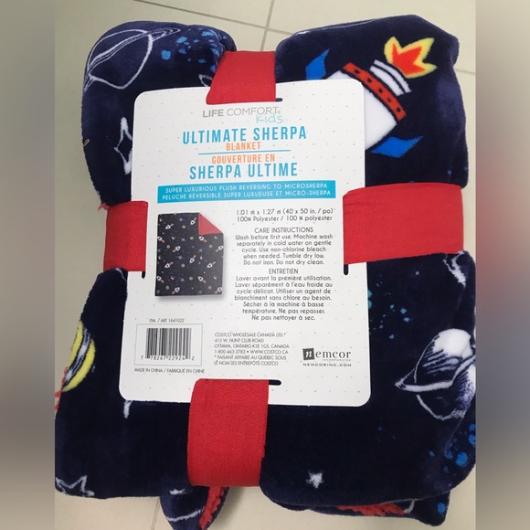 Life comfort Sherpa blanket - Picture 2 of 8